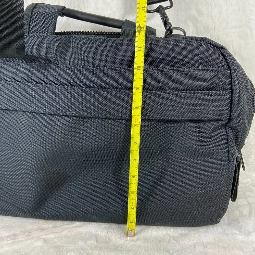 Brenthaven Carrying Briefcase Messenger Bag Laptop Computer Office Black 17